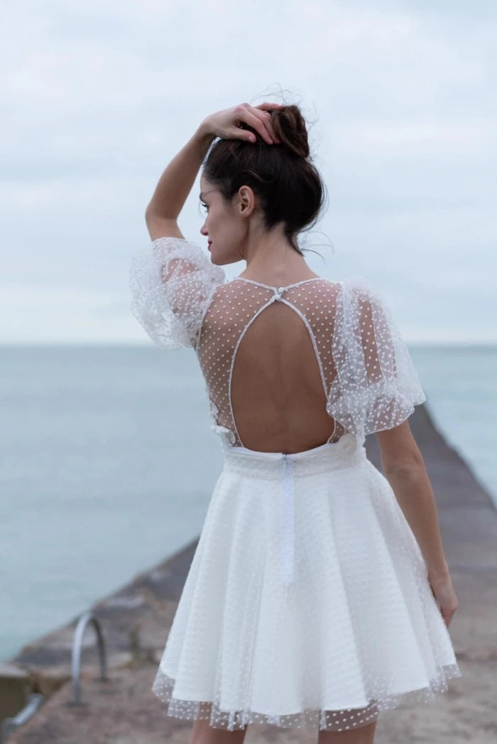 Robe blanche mariage discount civile